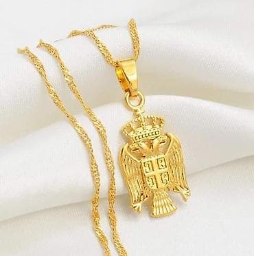 Lanac sa priveskom Grb Srbije
Cena:1400din na lalafo.rs Lanac sa priveskom Grb Srbije
Cena:1400din