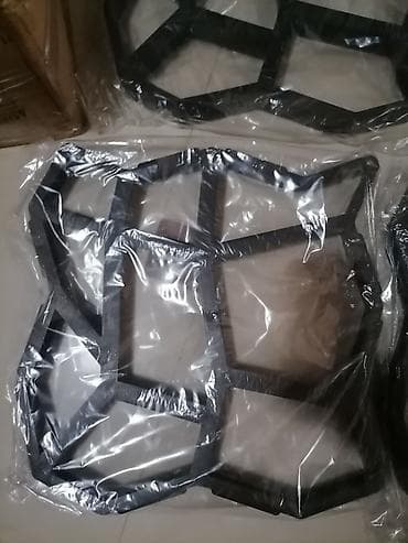 crni parkside alat: Plastični kalup za beton – šablon za izradu staza i pločnika - — 6