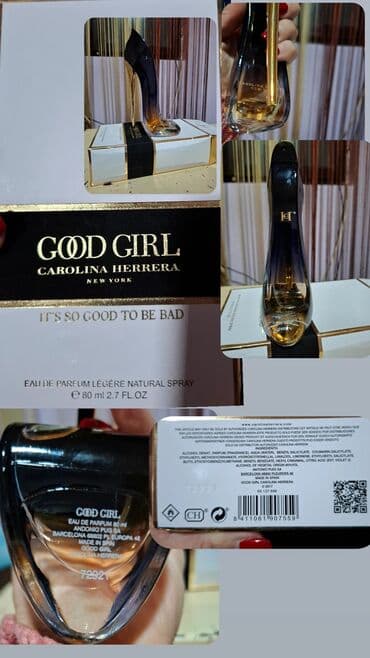 p.s. fashion kombinezon: Women's perfume, Carolina Herrera, Original — 9