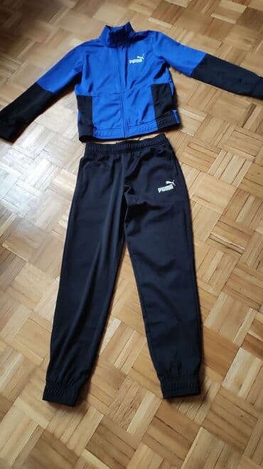 plave duge haljine: Komplet, L, Puma, bоја - Crna, Poliester — 1