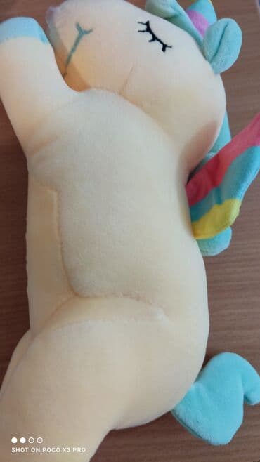 Dečija odeća: Unicorn-jednorog plišani beli,rozi,zeleni i žuti Na jednoj slici sam — 10