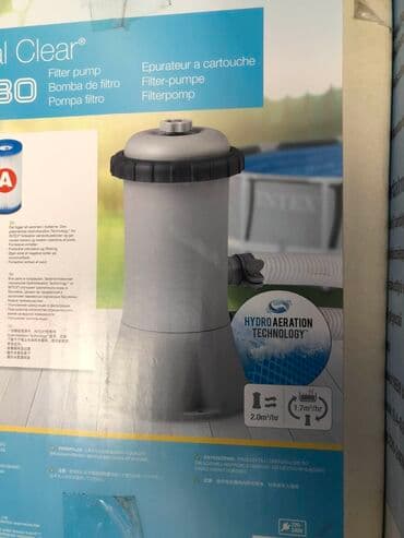 porodični bazen: Karakteristike: Intex Kriystal Clear 2000 L / hr (530 gal) filter — 2