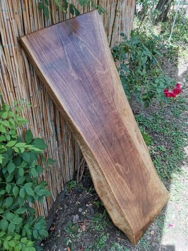 Daska za sto od oraha 116*42 cm debljina 4 cm 3 puta lakirano novo