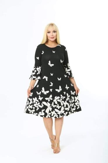 haljine elegantne do kolena: Xl do 4xl
3000 — 2