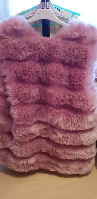 Prsluci: One size, Veštačko krzno, bоја - Roze — 2