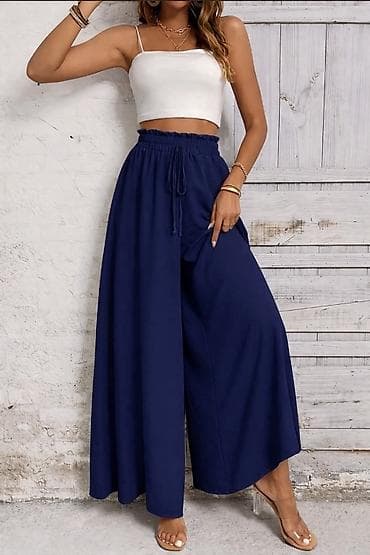 nike tech fleece pantalone: Ženske široke pantalone sa visokim strukom - Kroj: veoma široke — 10