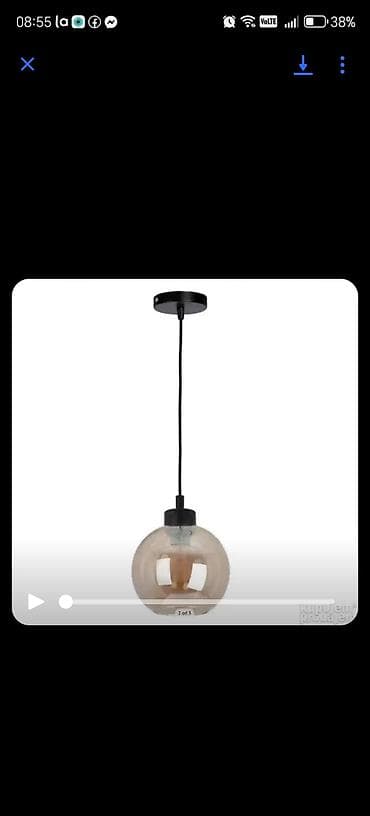 sto drveni: Stona/visilica lampa – moderna trostruka i jednostruka varijanta Jedna — 1