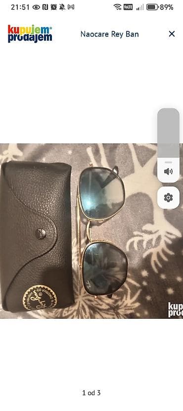 nakit kompleti: Ray-Ban naočare za sunce sa futrolom - Klasičan pilotski dizajn sa — 3