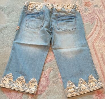 p. s. fashion kaputi: S (EU 36), Teksas, bоја - Svetloplava, Vez — 6