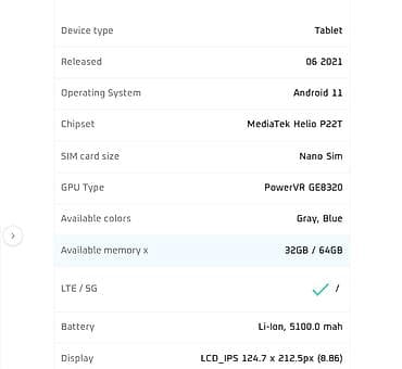 maglaset tablet: Samsung Galaxy Tab A7 Lite, 8 incha, u atraktivnijoj LTE verziji — 3