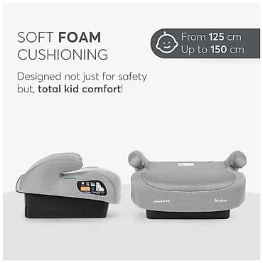 autosediste: Autosedište 125–150 cm I-GO i-Size, light grey – KIKKA BOO Šifra — 3