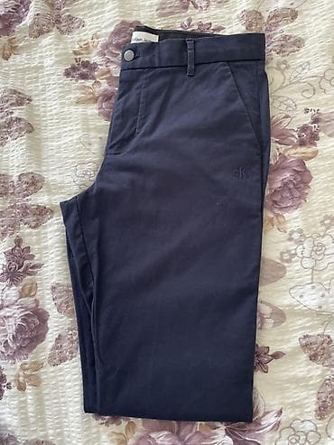 amc pantalone: Muške pantalone Calvin Klein Jeans – tamnoplave w 32 l 36 Elegantne — 2