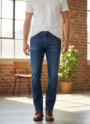 Muske farmerice broj je mislim 34, ali naravno vodite se i merama na lalafo.rs Muske farmerice broj je mislim 34, ali naravno vodite se i merama