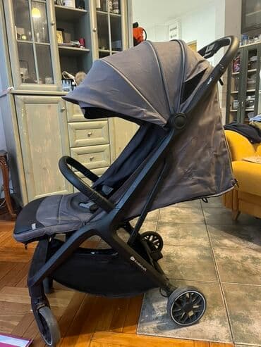 Kolica za bebe: Kiderkraft nubi 2 Kolica za bebe/duks – siva boja, lagan aluminijumski — 2
