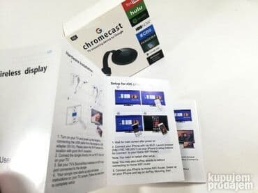 drzac za telefon za motor: ChromeCast TV smart Box - Chrome Cast HDMI 1699 dinara Nije original — 7