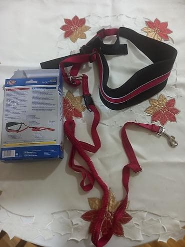 psi mesanci na poklon: Trixie Dogs Activity pojas za struk sa povocem (Waist Belt with Lead) — 5