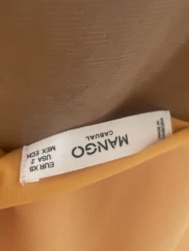 nasa duks h: Zara XS (EU 34), color - Orange, With the straps — 3