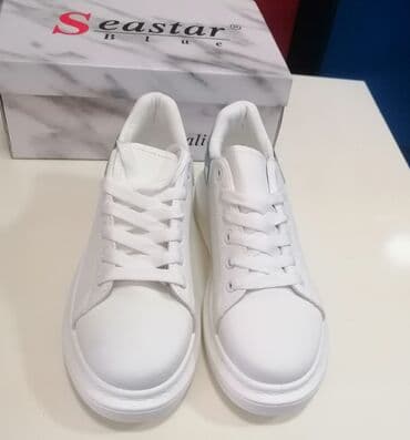 daihman obuca za zene: Alexander McQueen, 38, color - White — 5