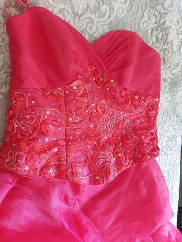 haljine c a: Color - Pink, Evening, Without sleeves — 2
