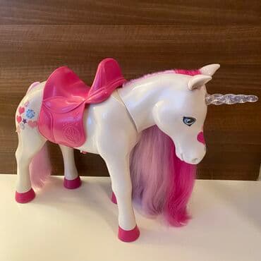 igračka super mario: Baby Born Interaktivni konj jednorog Malo koriscen,u super stanju,kao — 4