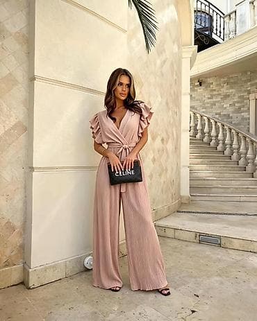 kombinezon elegantni: Celine, XS, M, L, bоја - Narandžasta — 9