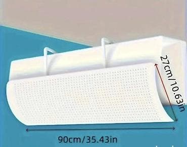 Uređaji za kvalitet vazduha: Deflektor za klima uređaj – bela boja - Univerzalni deflektor za — 3
