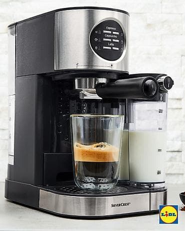 Upola cena kucno koriscen 
Espresso kafe aparat sa posudom za mleko