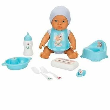LUTKA BEBA 038238-4 – set za negu i hranjenje Opis: - Fantastičan set
