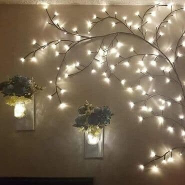 prekrivaci za namestaj: Lampice za jelku, bоја - Žuta, Novo — 5