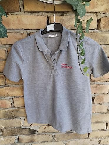 slazenger majice: Gone majica za dečake, veličina 12y. - Model: polo majica sa kragnom — 3