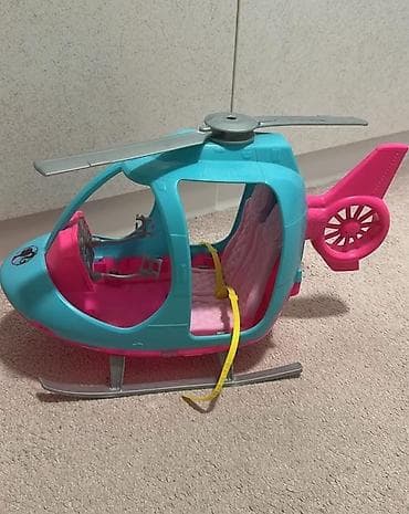 guralica za prohodavanje: Igračka helikopter za lutke – Barbie stil - Plastični helikopter u — 1