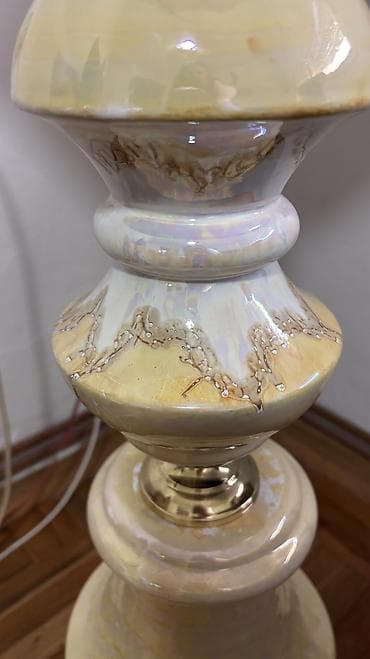 delizio kapsule za kafu: Podna stara lampa,retro estetika sa abažurom klasičnog — 6