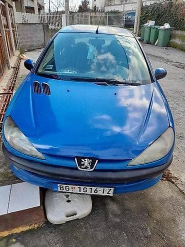 stilove pl: HAUBA PLAVA EGJB ZA PEUGEOT 206 | hauba je farbana.Imam sve delove — 1