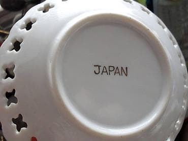 stari kredenac slike: Ukrasna tacna - JAPAN - 3 Vrhunska, ukrasna taca od Japanskog — 3