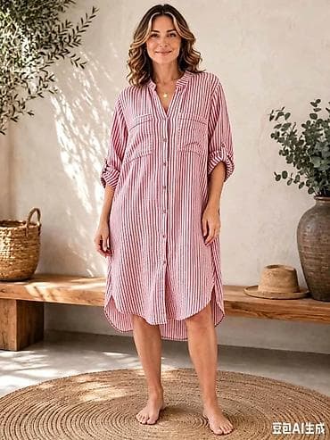 Haljine: 07. Košulja/haljina za punije
2XL 3XL 4XL 
Cena : 2.800 dinara H — 5