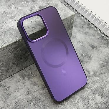 kuler za vodu: Maska za Apple iPhone bоја - Ljubičasta, Sa magnetom za punjenje — 1