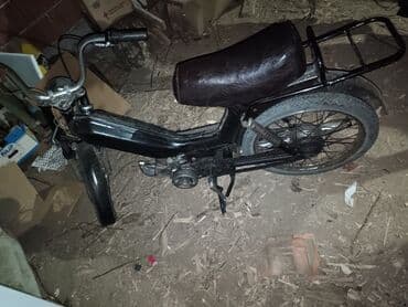 set za reparaciju menjaca golf 4: Crni moped sa braon sedištem moze da se sredi falimu samo paljenje — 2