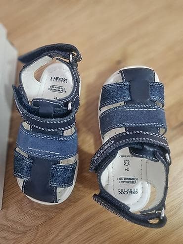 crocs sandale devojcice: Dečije sandale Geox Respira, veličina 24. - Materijal: kombinacija — 1