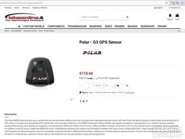 dusek za plazu lidl: *** AKCIJA *** 1271 Polar - G3 GPS Sensor; **Potpuno NOVO — 6