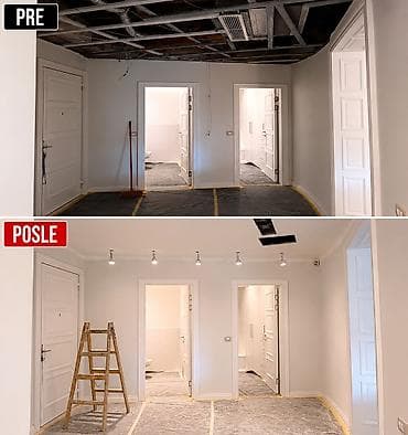 cena postavljanja plocica: Usluge adaptacije i uređenja enterijera i eksterijera – “pre/posle” — 5