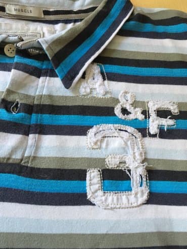 sweatshirt h m: Polo majca Abercrombie Fitch, odlična. Dužina majce je 67cm napred i — 3