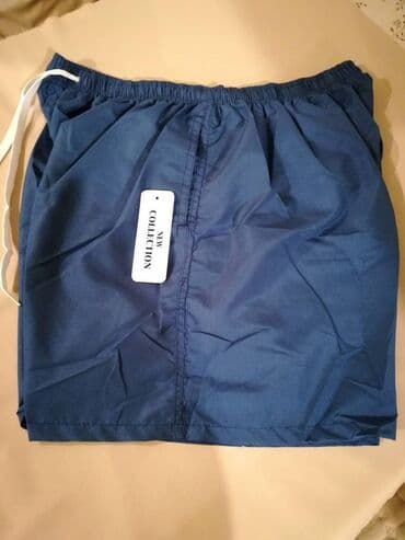 pantalone za punije: Novi muski sorts Fashion u velikom broju 8XL Plavi. Odlican muski — 3