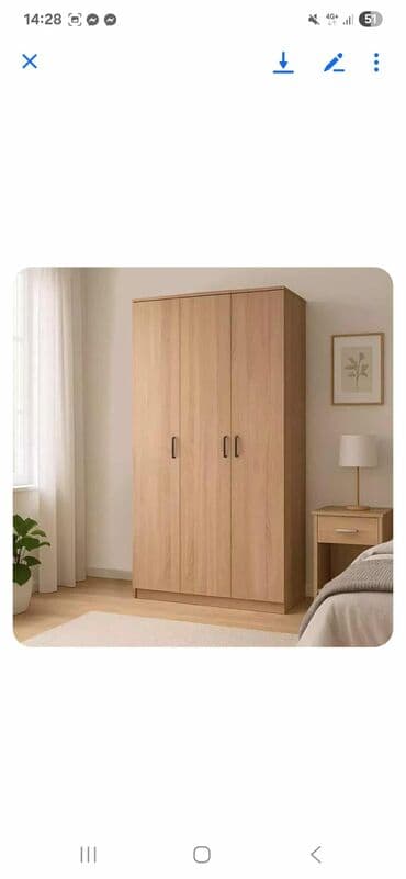 Ormar FREJA Atlantik 22.990 din. Dimenzije: 180x90x45cm Materijal