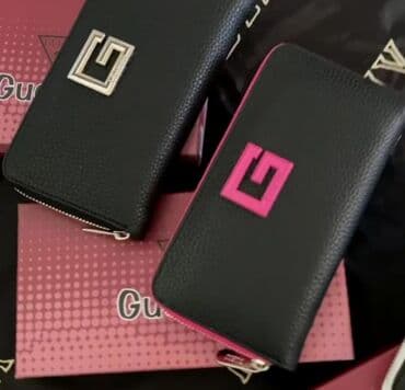 guess torba crna: Ženski novčanik, Guess, Materijal: Veštačka koža — 5