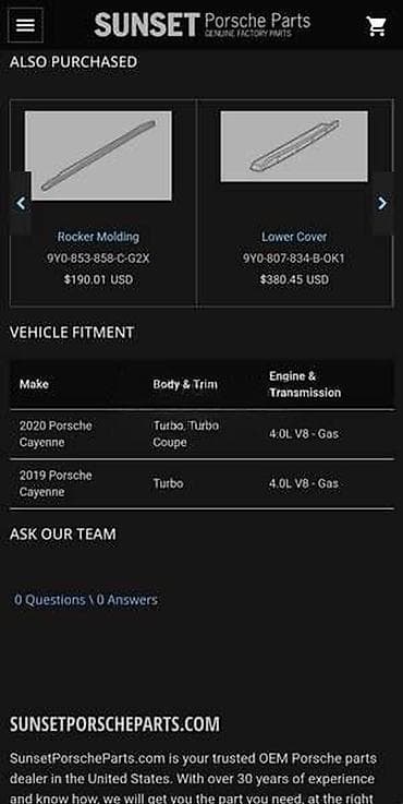 solarni punjac za akumulator: PREDNJI SPOJLER ZA PORSCHE CAYENNE | porsche cayene prednji spojler — 3