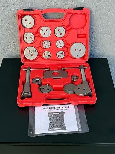 Axes: 02. 🔧 Set za vraćanje klipova kočnica – 18 delova 🔧 (Levi i desni — 3