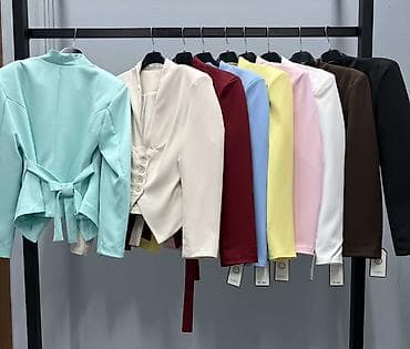 Ski suits: ❤️Ženski strukirani sako sa V izrezom i asimetričnim prednjim rubom — 5