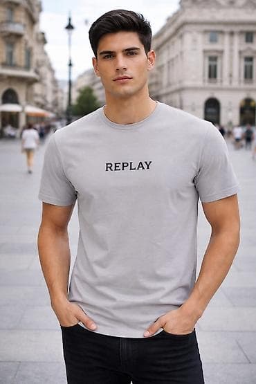sinsay majice: Men's T-shirt Replus, bоја - Bela — 1