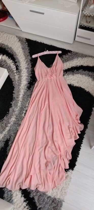 minic odeca: ORIGINAL MOHITO haljina asimetričnog kroja, sa postavom, vel L /XL, u — 7