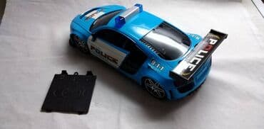 deciji tablet igracka na srpskom: Na daljinski Auto Police(Kao Audi R8) razmera 1:18 neispitan, bez — 3